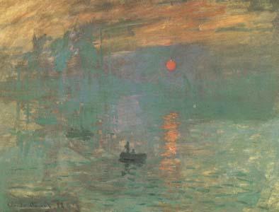 Claude Monet Impression Sunrise (mk09) France oil painting art